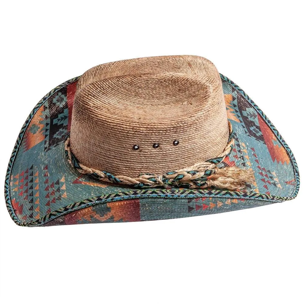 Cassius Straw Cowboy Hat - Bourbon Cowgirl