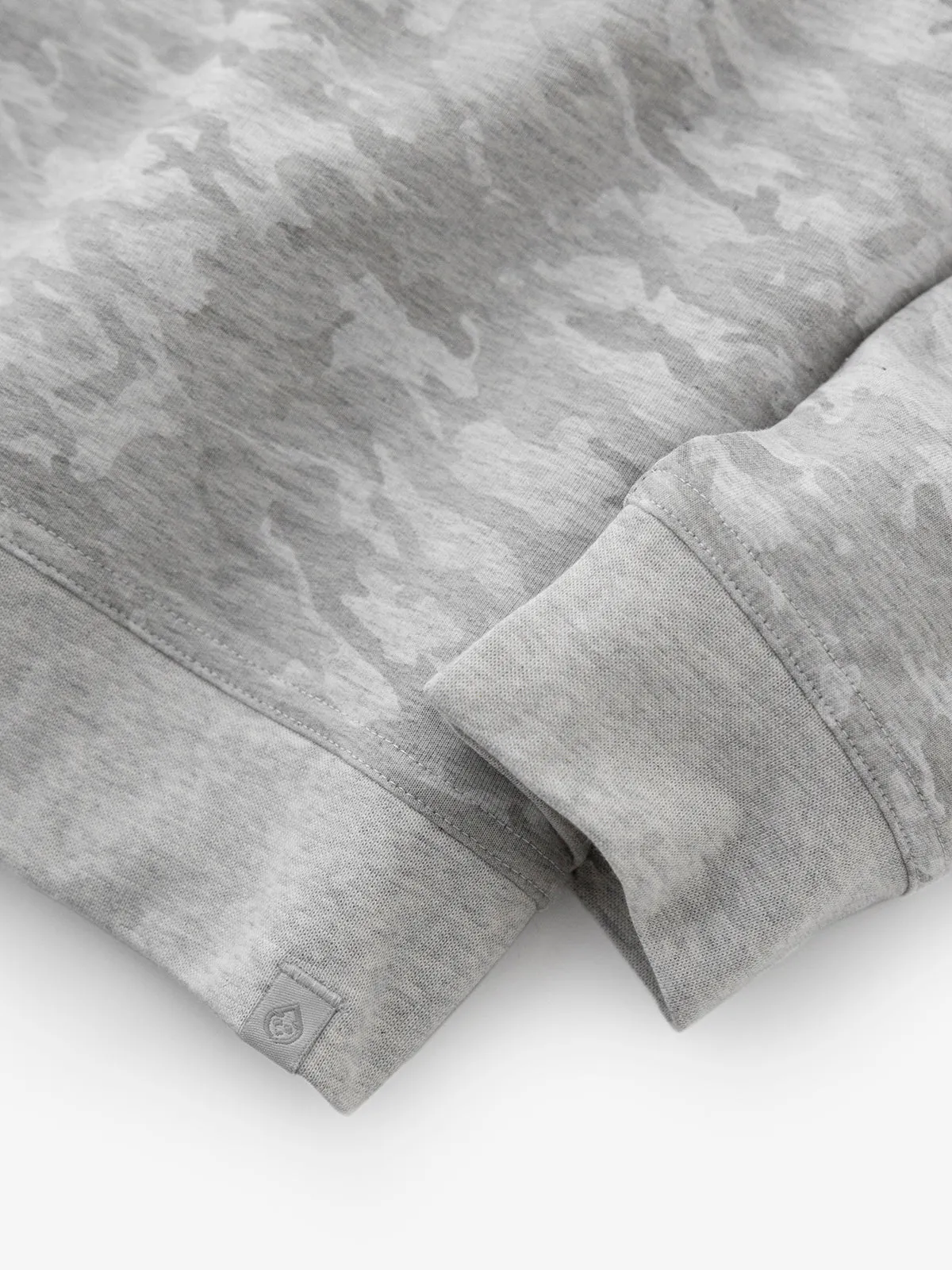 Cloud French Terry Print Quarter Zip