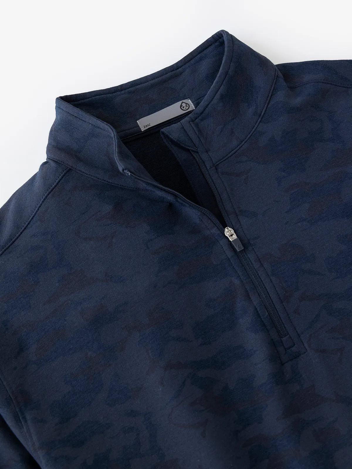 Cloud French Terry Print Quarter Zip