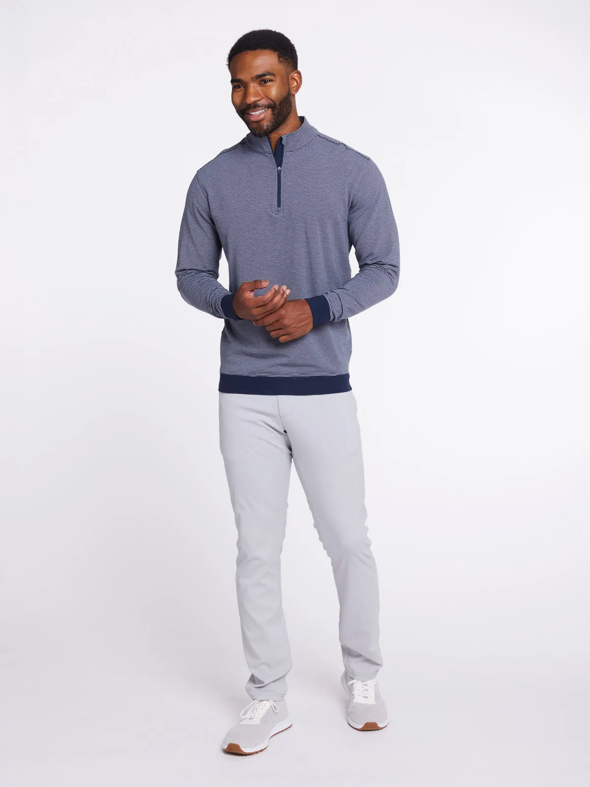 Cloud French Terry Print Quarter Zip