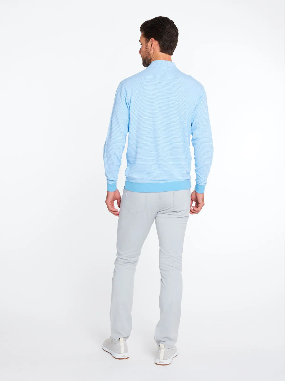 Cloud French Terry Print Quarter Zip