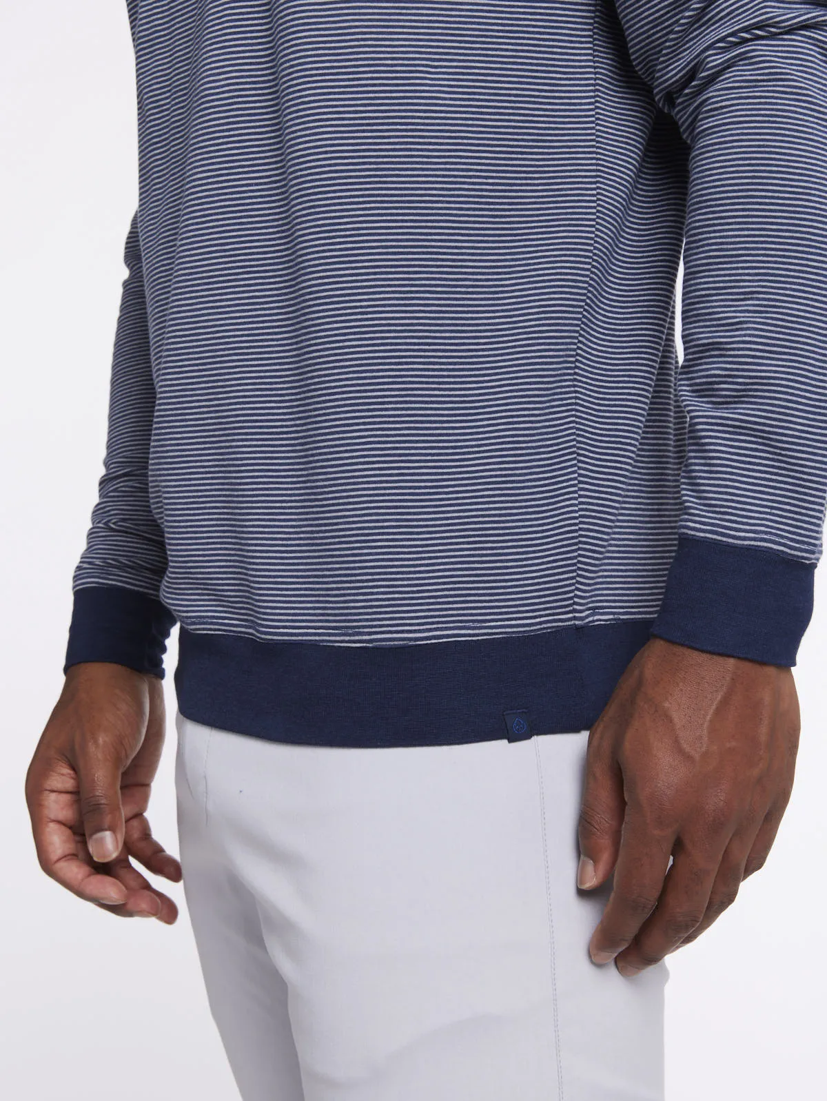 Cloud French Terry Print Quarter Zip