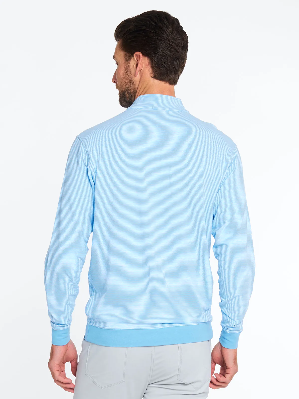 Cloud French Terry Print Quarter Zip