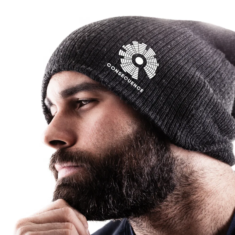 Consequence Logo Beanie (Cuffed or Uncuffed)