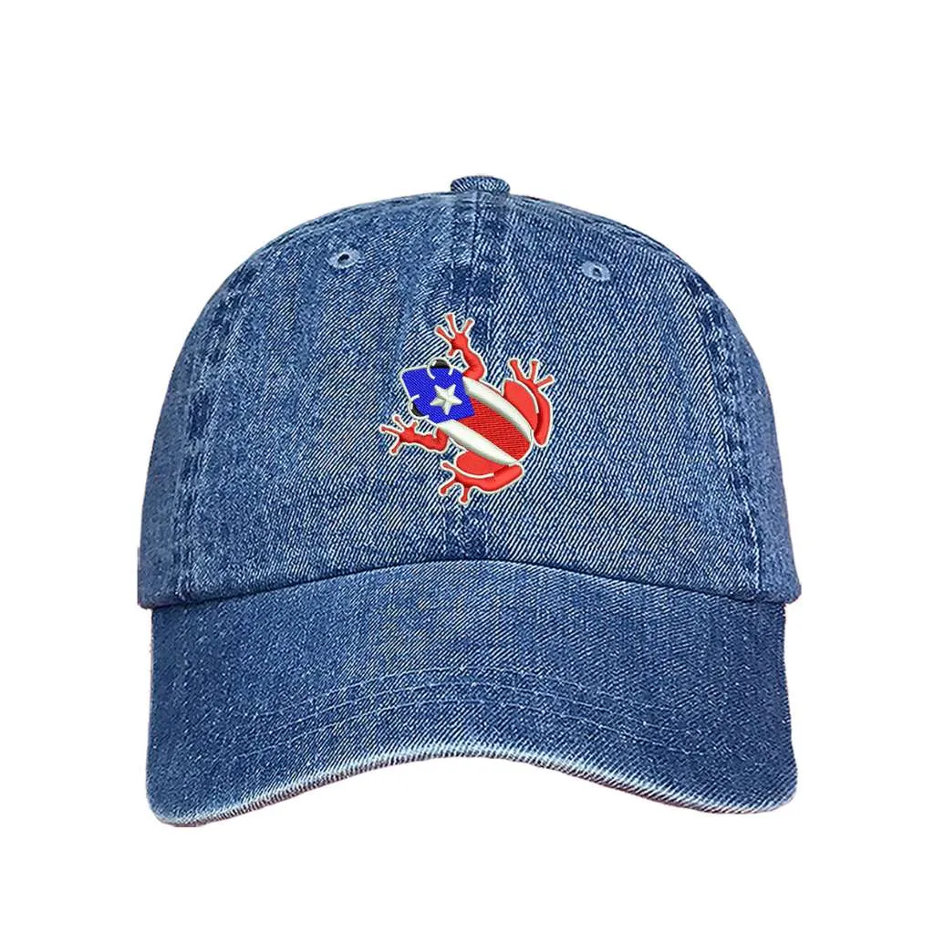 Coqui Baseball Hat - Puerto Rico Baseball Hat