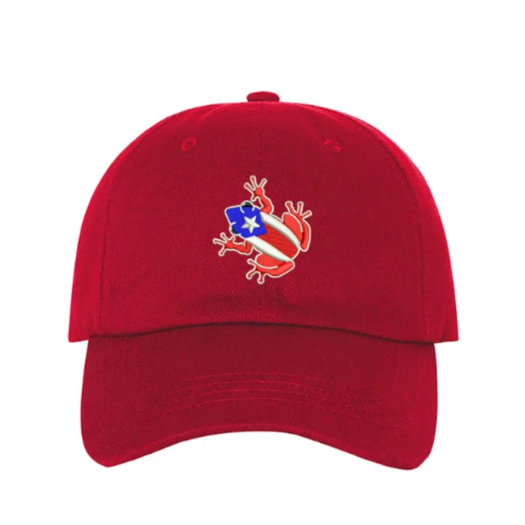 Coqui Baseball Hat - Puerto Rico Baseball Hat