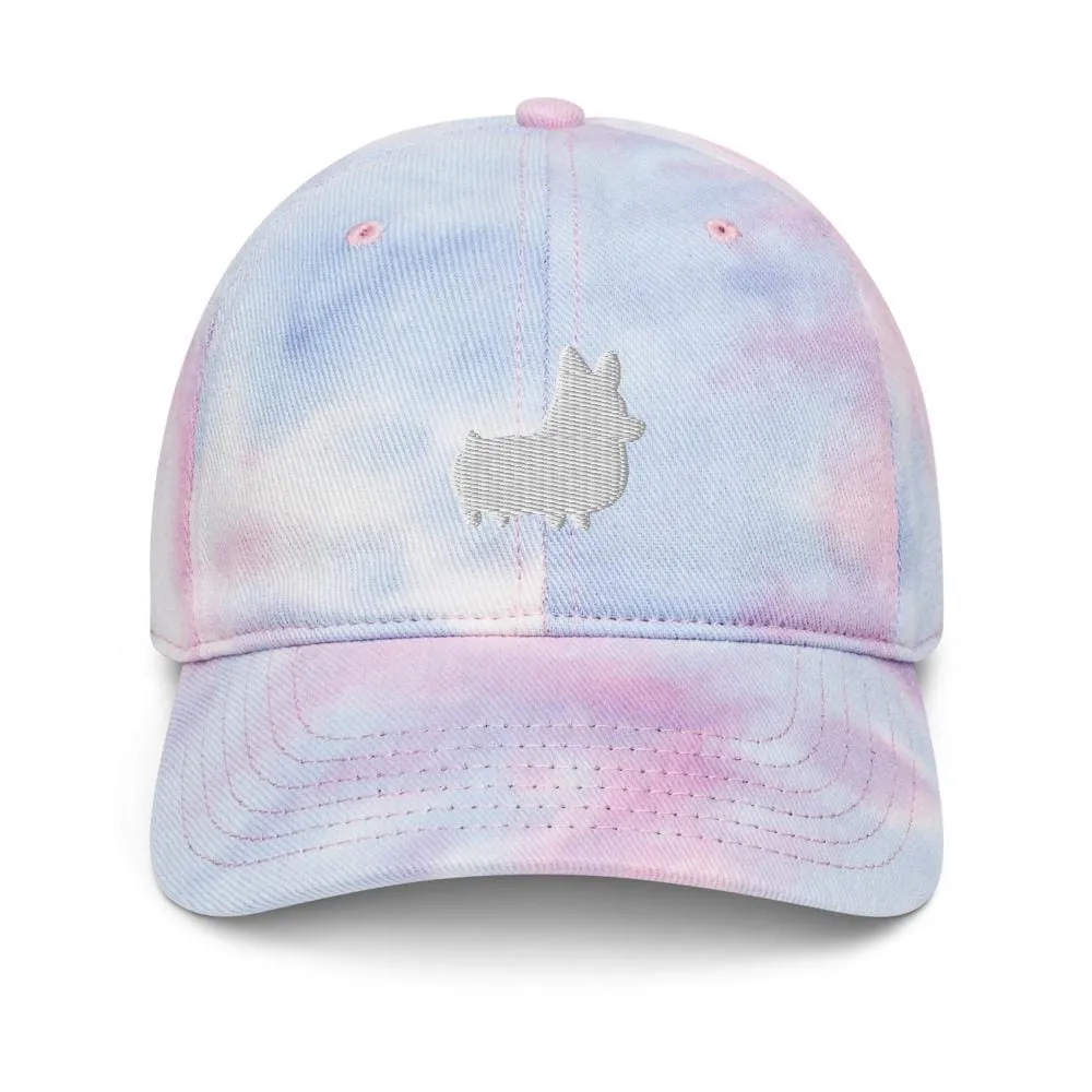 Corgi Things Tie-Dye Hat