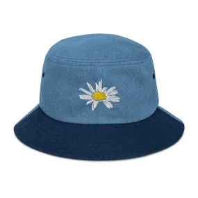 Daisy Denim bucket hat