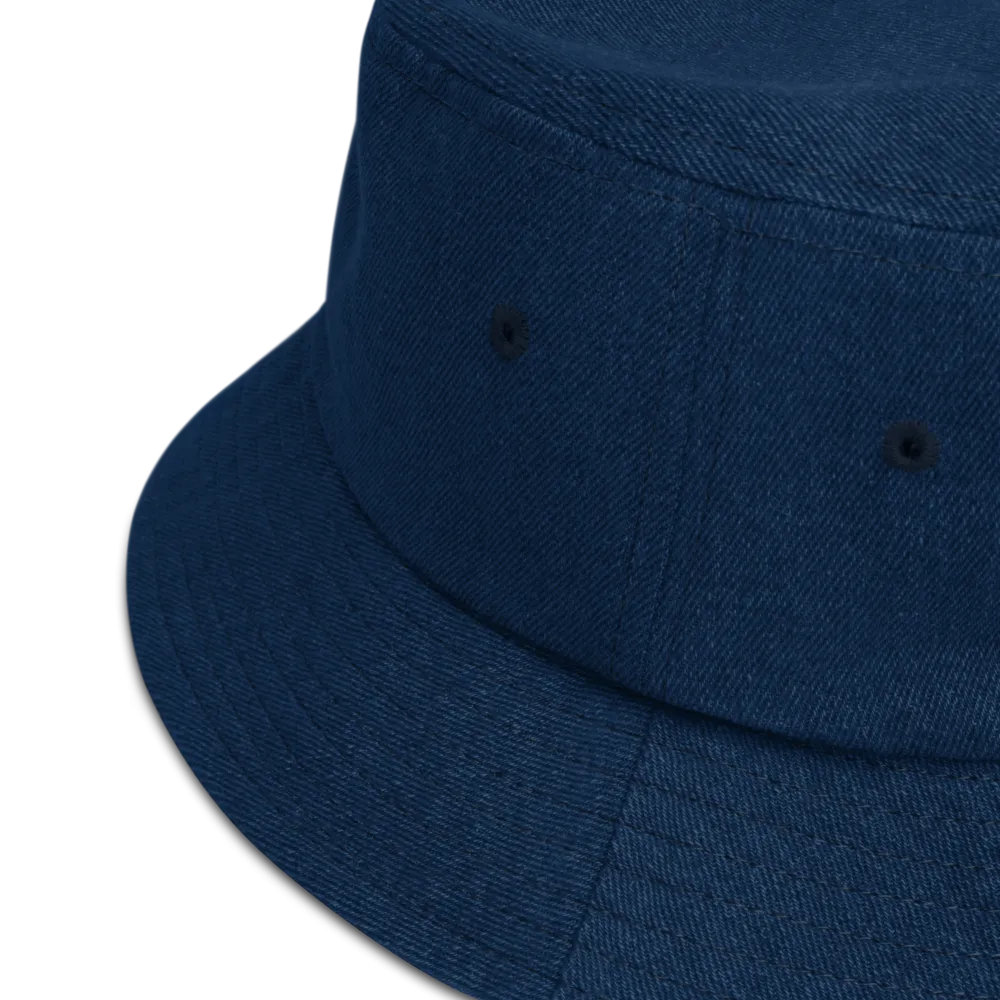 Daisy Denim bucket hat