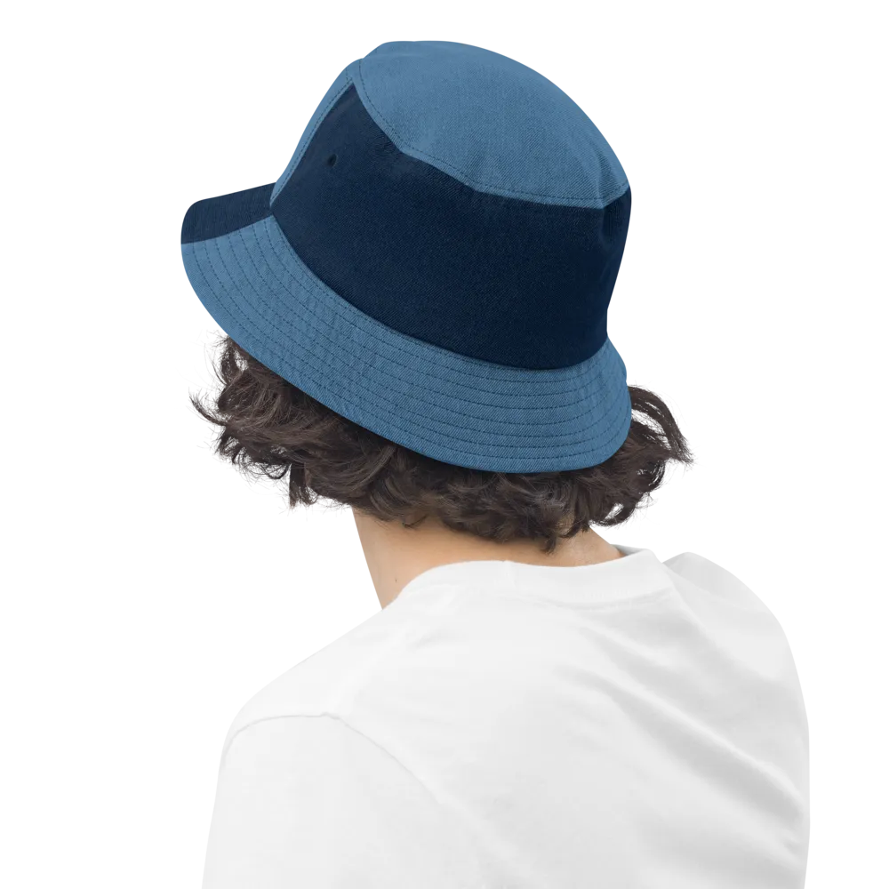 Daisy Denim bucket hat