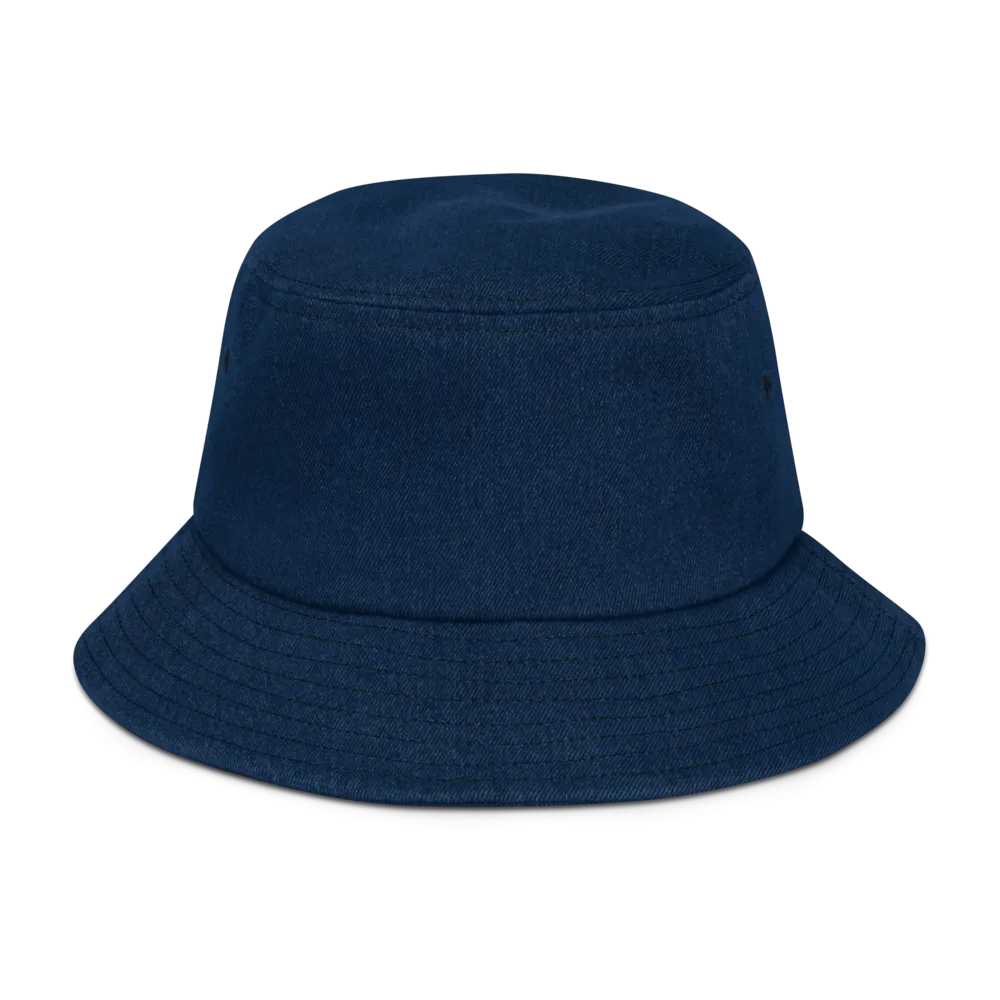 Daisy Denim bucket hat