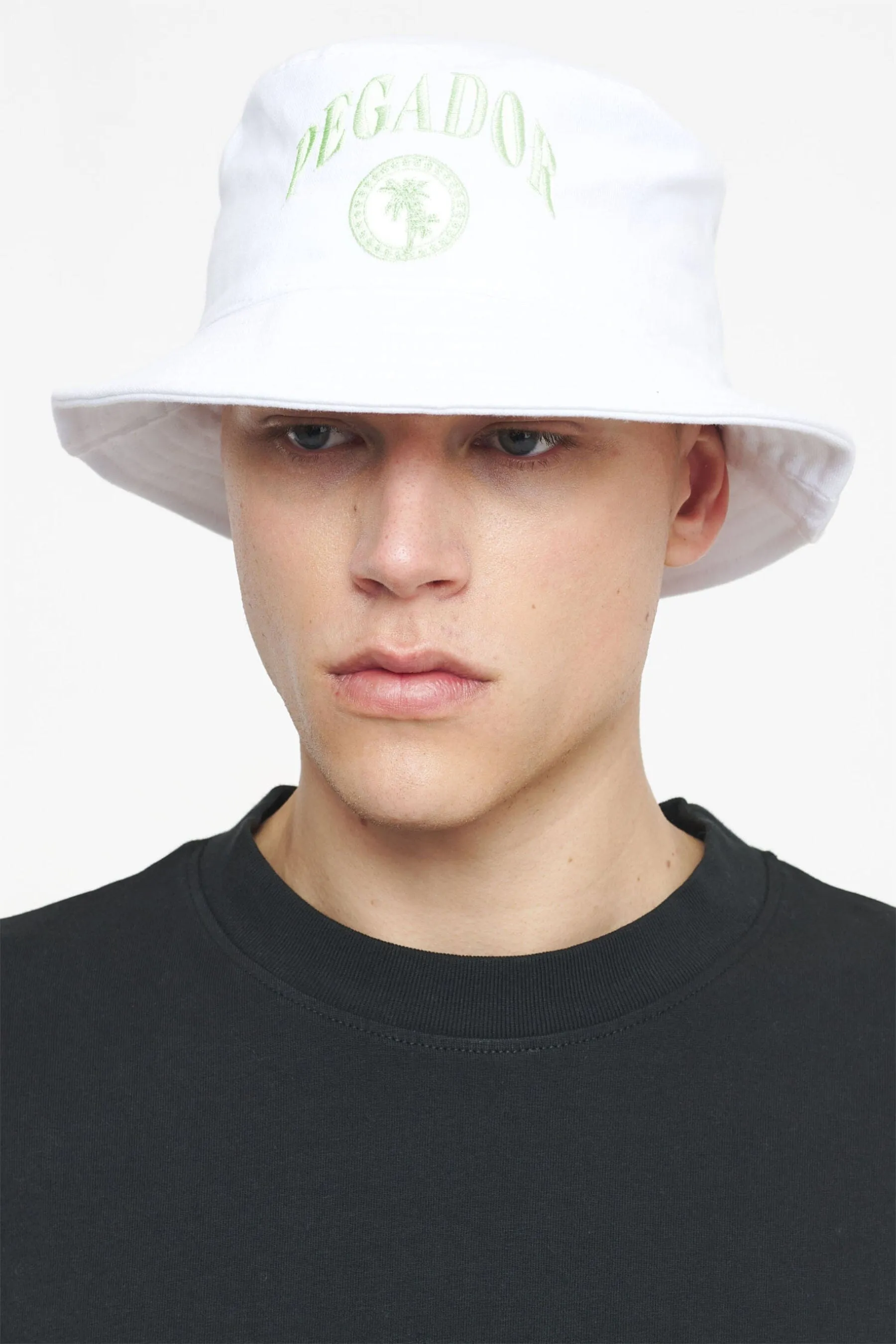 Dakota Bucket Hat White Milky Green