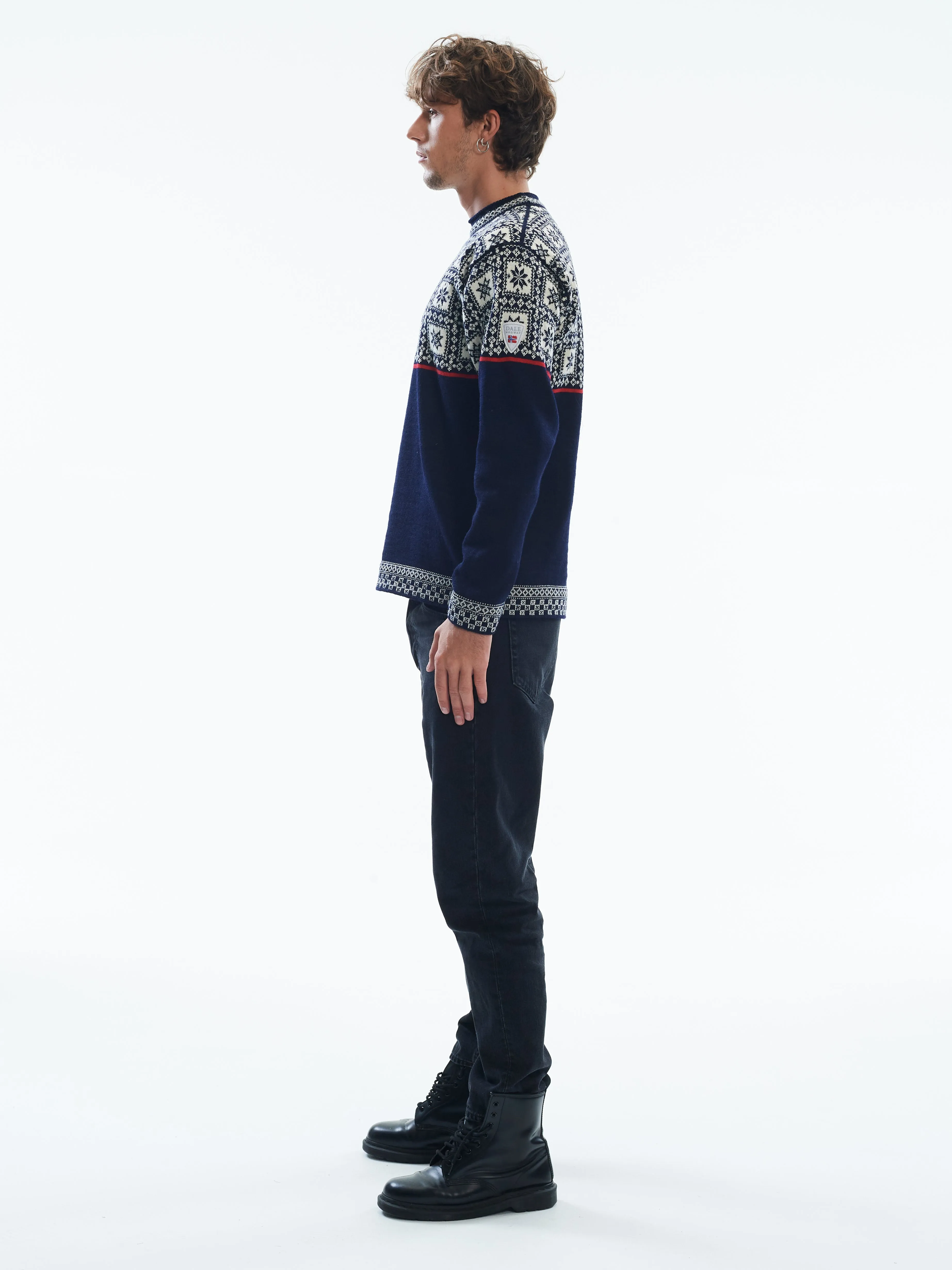 Dale of Norway - Tyssoy Men's Sweater - Navy