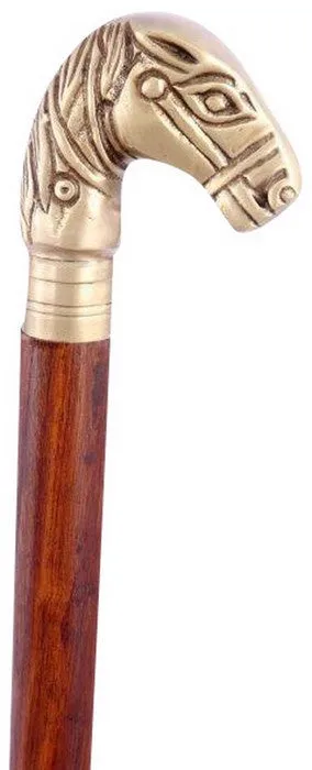 Decorative Brass Walking Stick