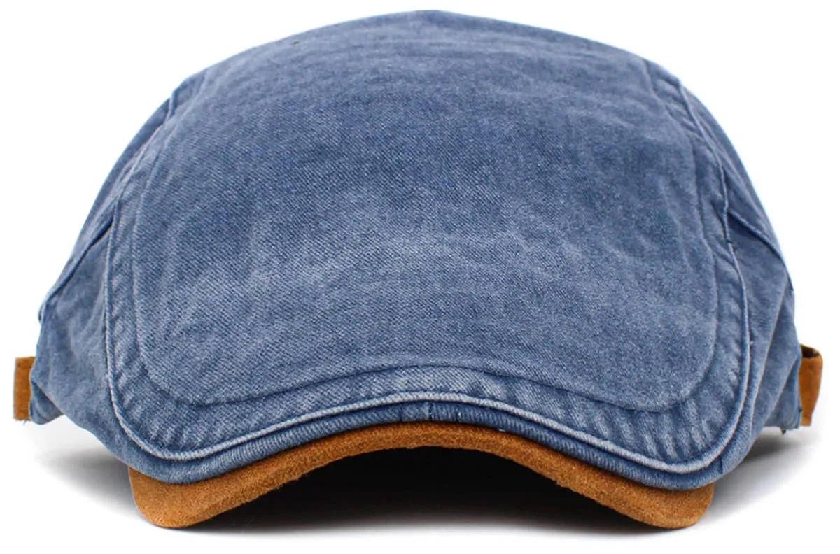 Denim Newsboy Ivy Hat