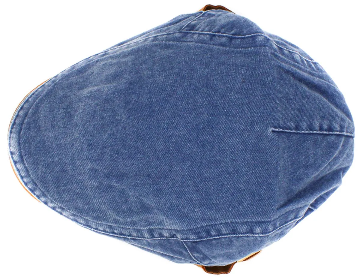 Denim Newsboy Ivy Hat