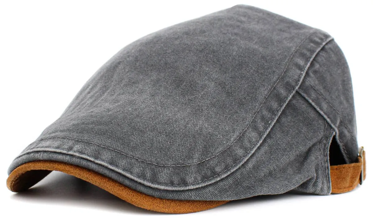 Denim Newsboy Ivy Hat