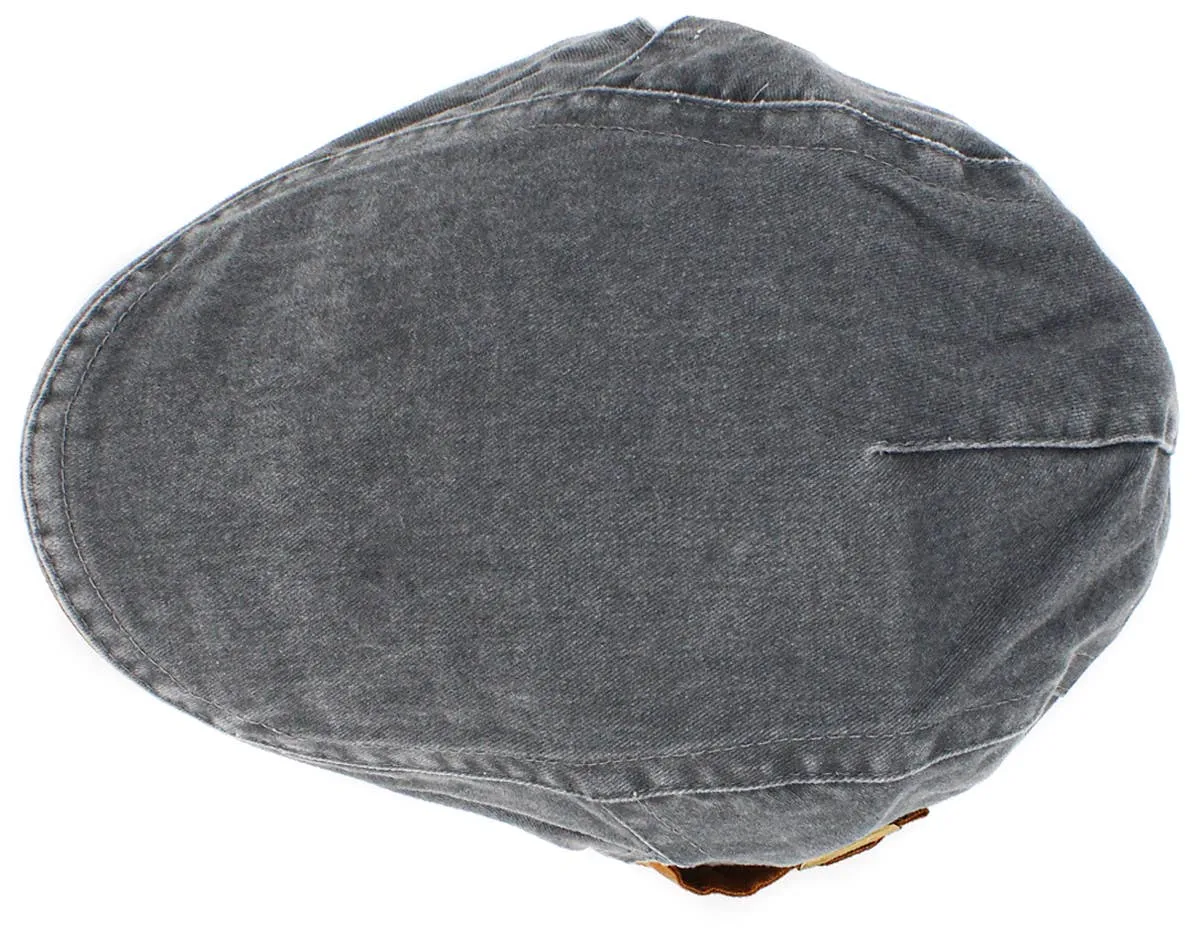 Denim Newsboy Ivy Hat