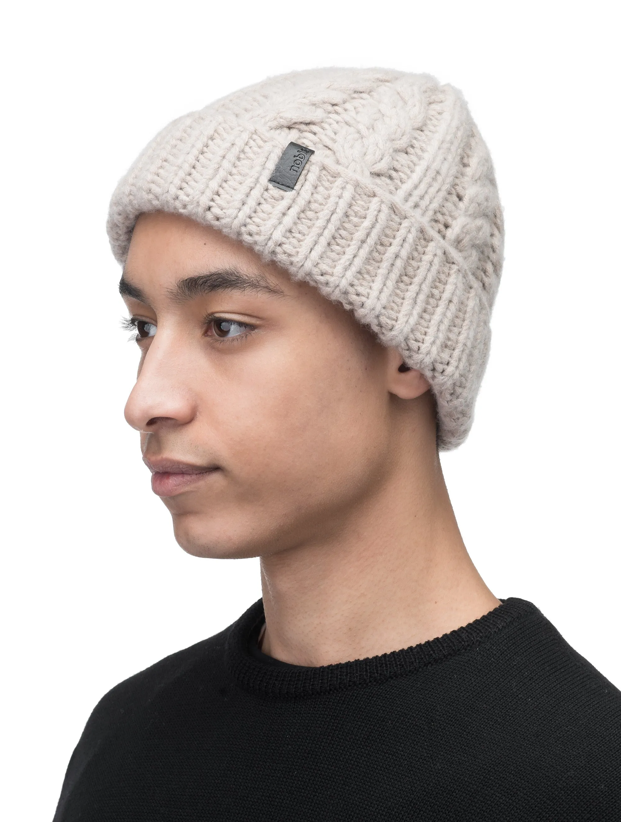 Dew Unisex Cable Knit Beanie