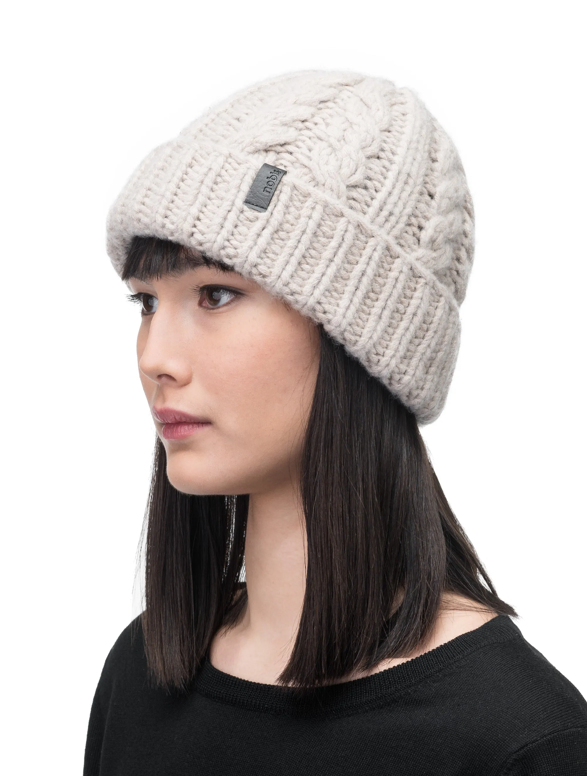 Dew Unisex Cable Knit Beanie