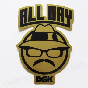 DGK / Dirty Ghetto Kids Skateboard Sticker - 10cm high approx