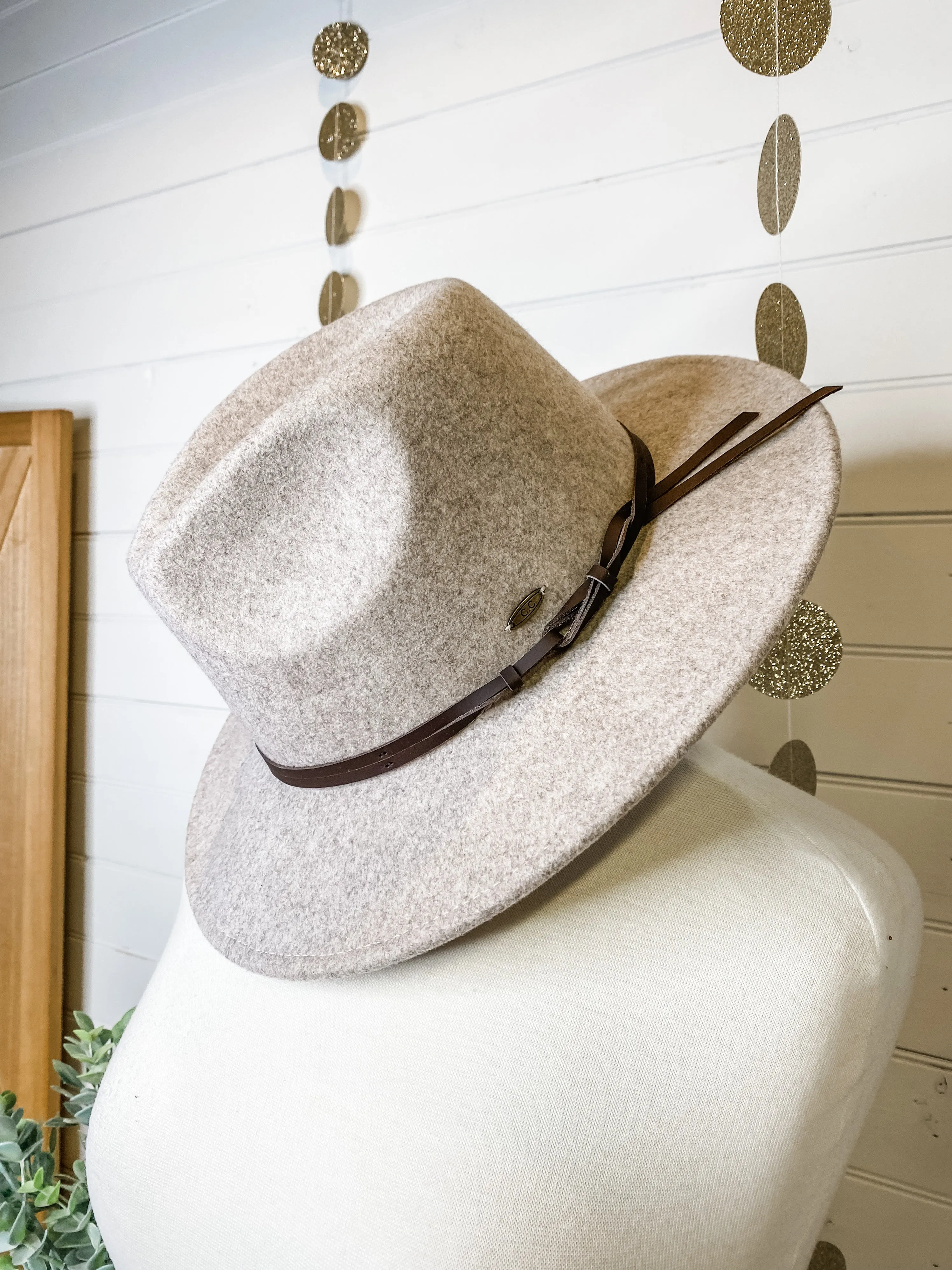 Felt Wide Brim Hat