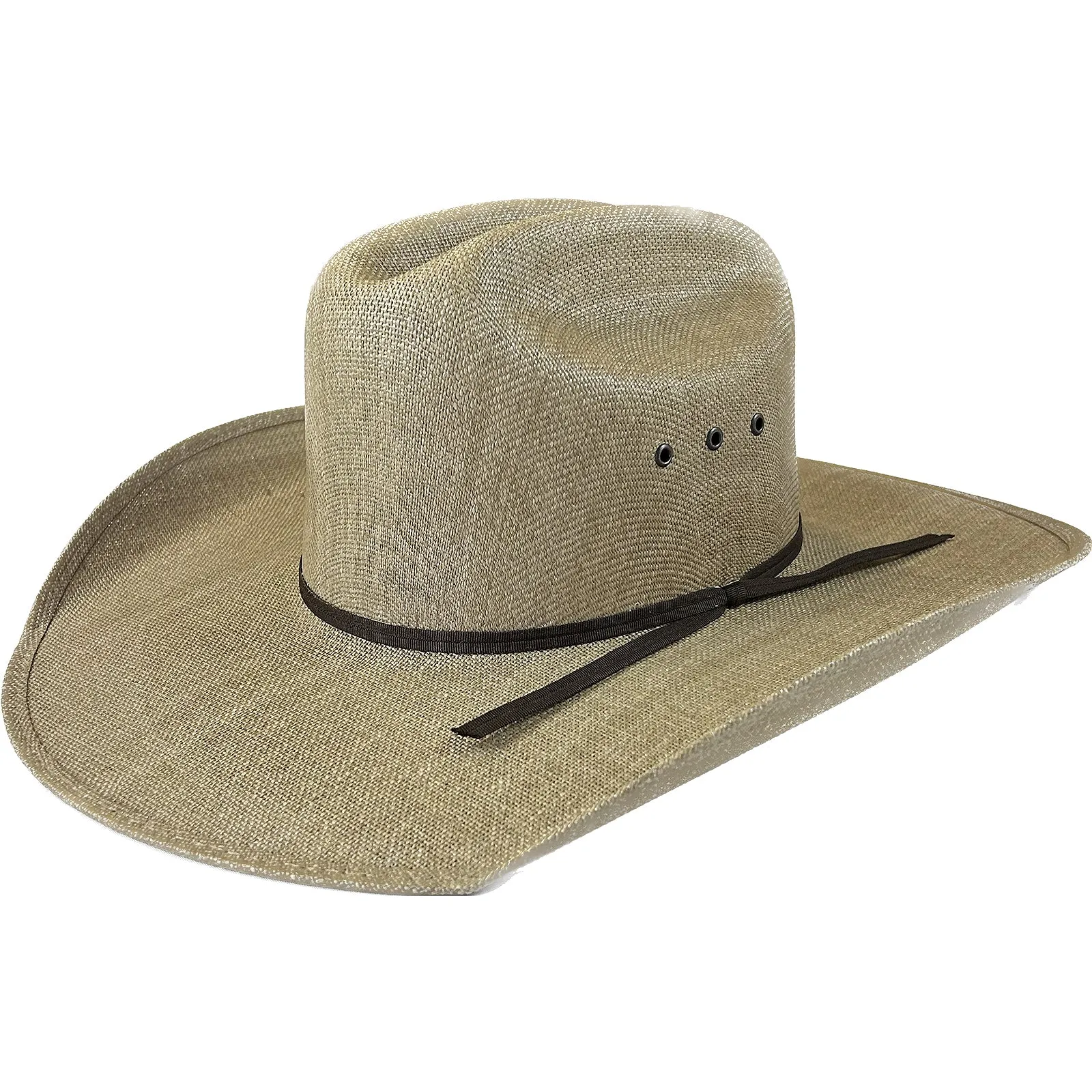 Fine Jute Straw Western Cowboy Hat