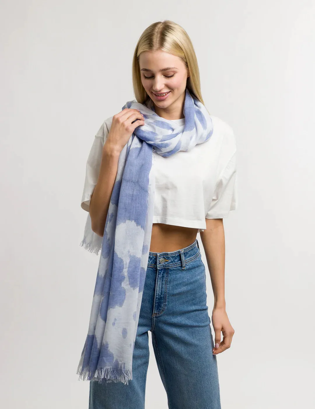 Fraas Bleached Out Scarf