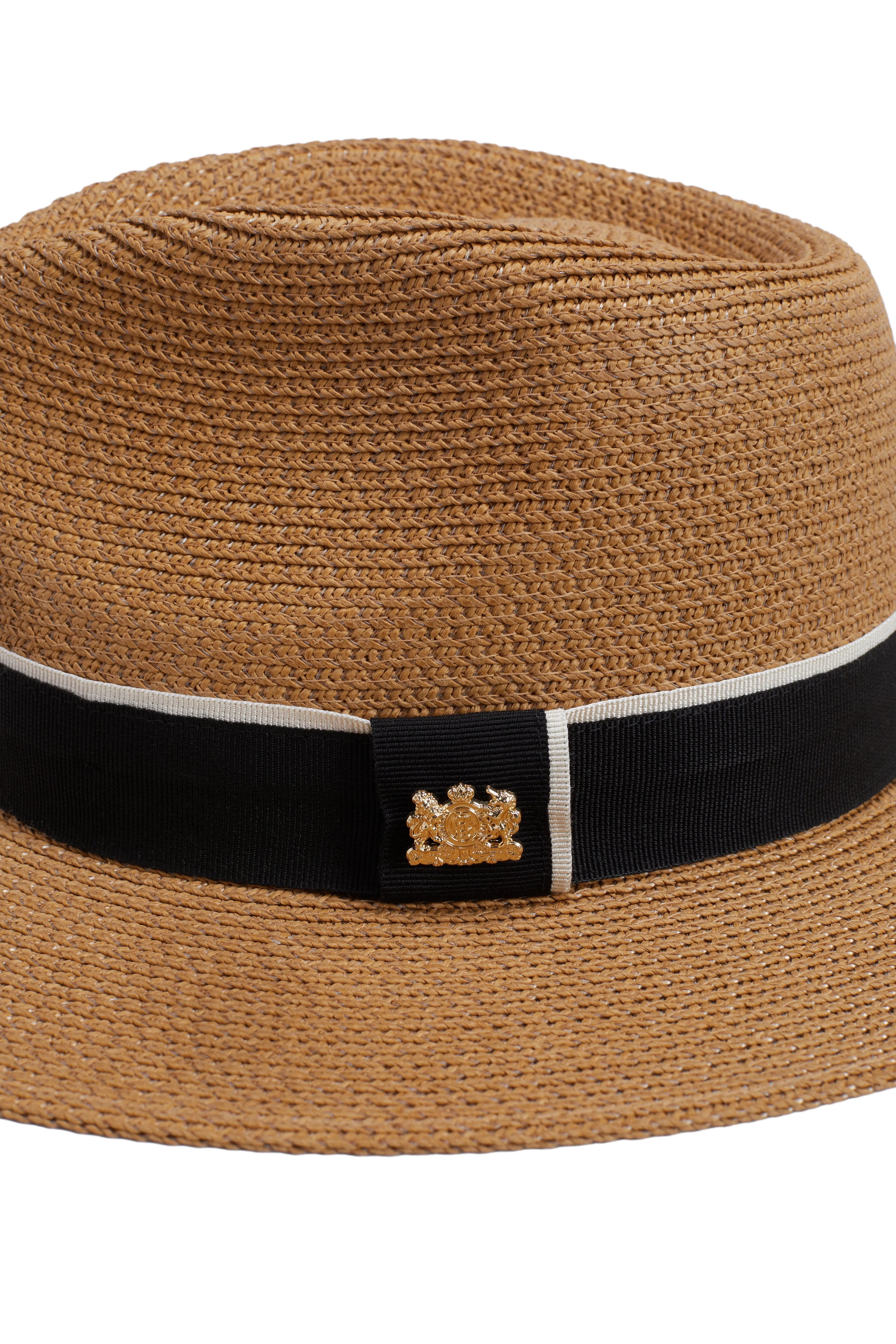 Francesca Hat (Camel Black)