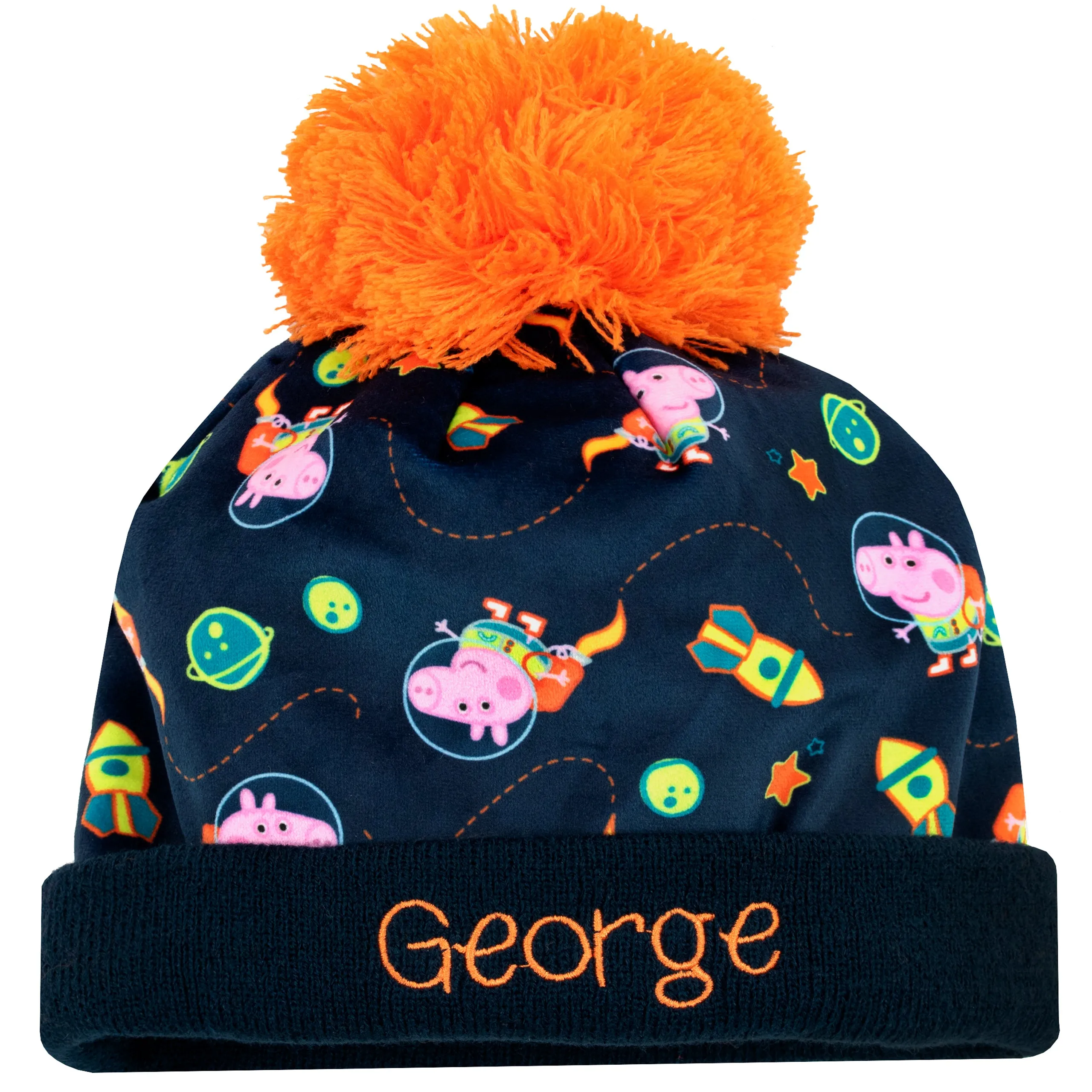 George Pig Hat and Gloves Set