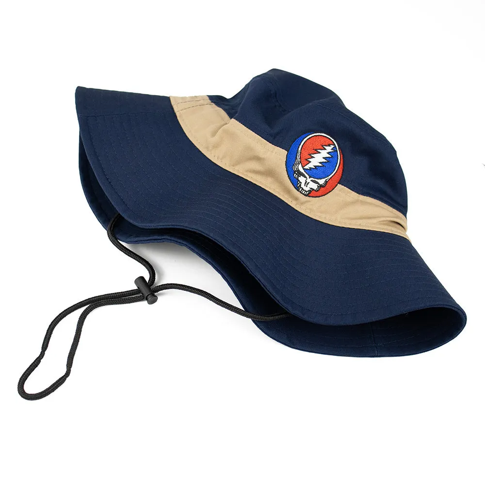 Grateful Dead | Stealie String Bucket Hat | Captain Navy