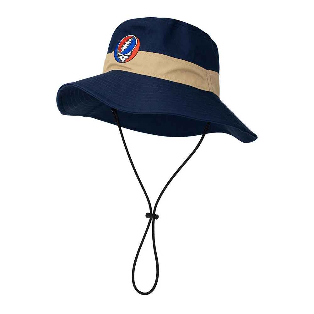 Grateful Dead | Stealie String Bucket Hat | Captain Navy