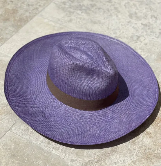 HAT SOCIETY - FEDORA WIDE BRIM CLASSIC