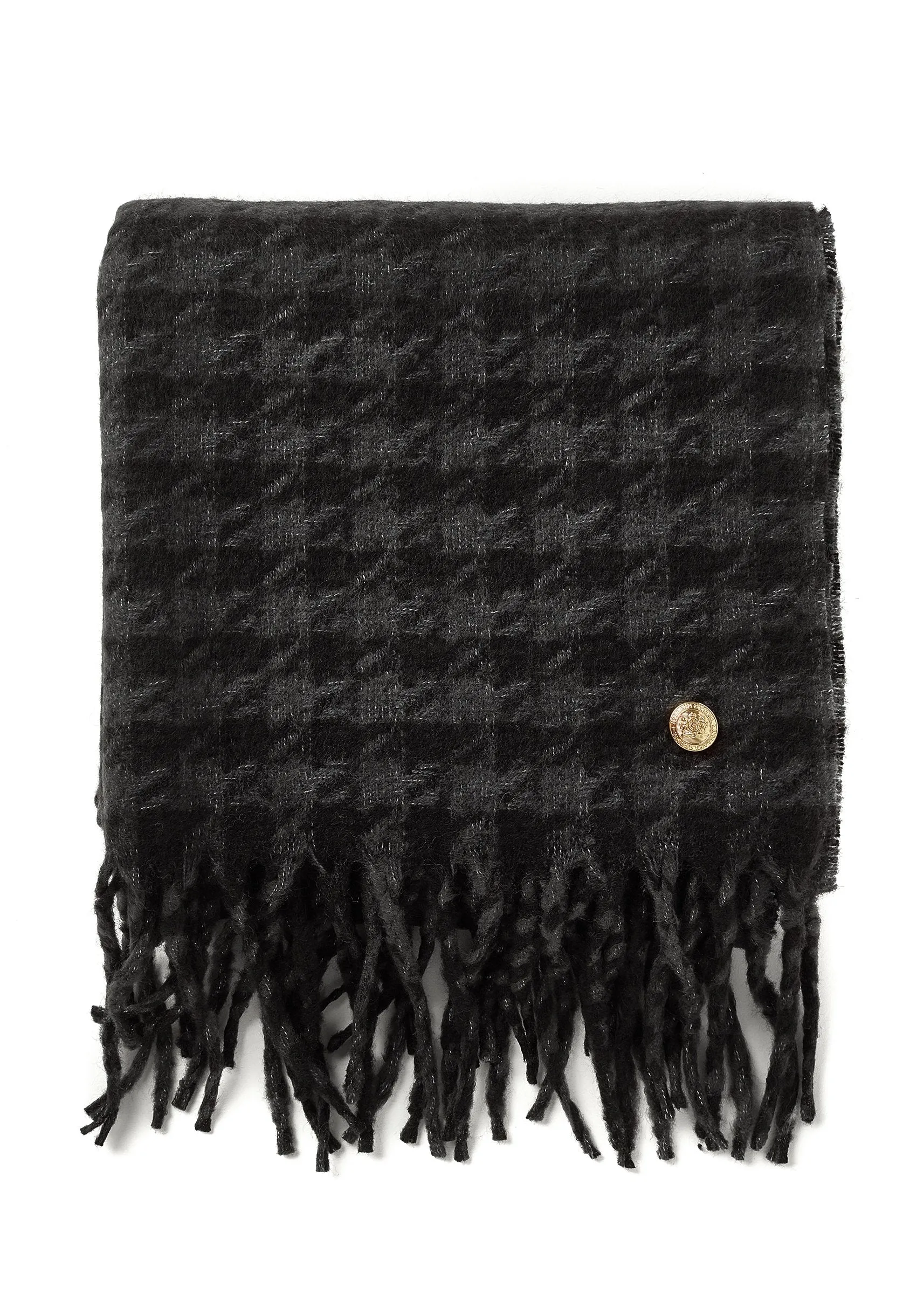 HC Chelsea Scarf (Grey Houndstooth)