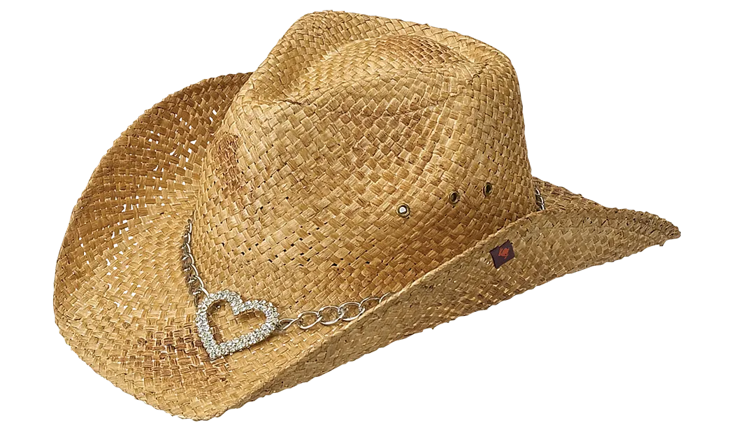 Heart Attack Cowboy Hat by Peter Grimm - Bourbon Cowgirl