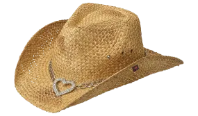 Heart Attack Cowboy Hat by Peter Grimm - Bourbon Cowgirl