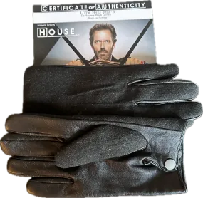 HOUSE: Dr Gregory House Black Gloves