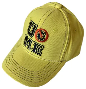 John Cena Yellow U Can't See Me WWE Baseball Cap Hat