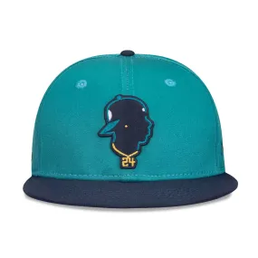 Junior's Silhouette Cap (Teal) - Ken Griffey Jr. Collection