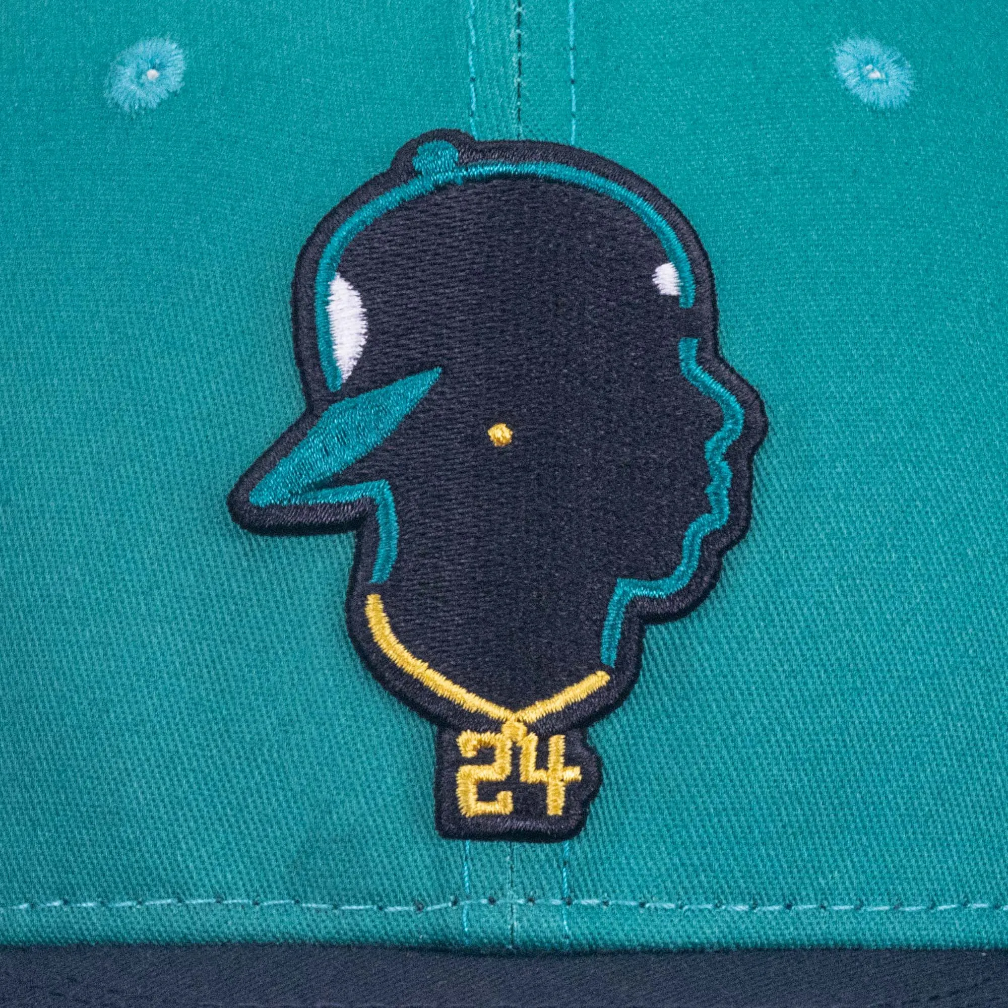 Junior's Silhouette Cap (Teal) - Ken Griffey Jr. Collection