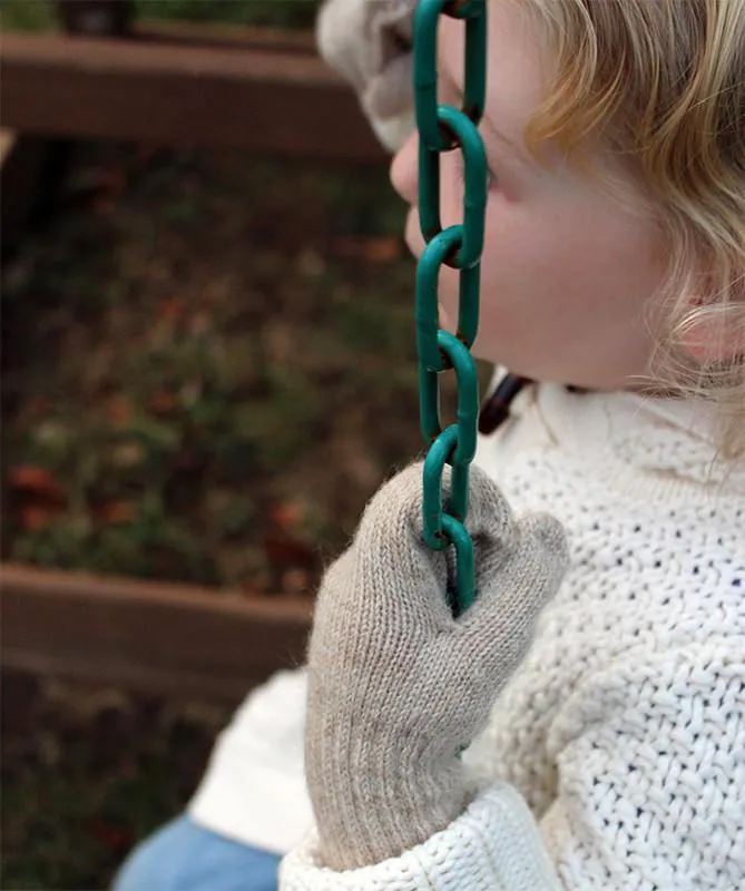 Kids Alpaca Mittens