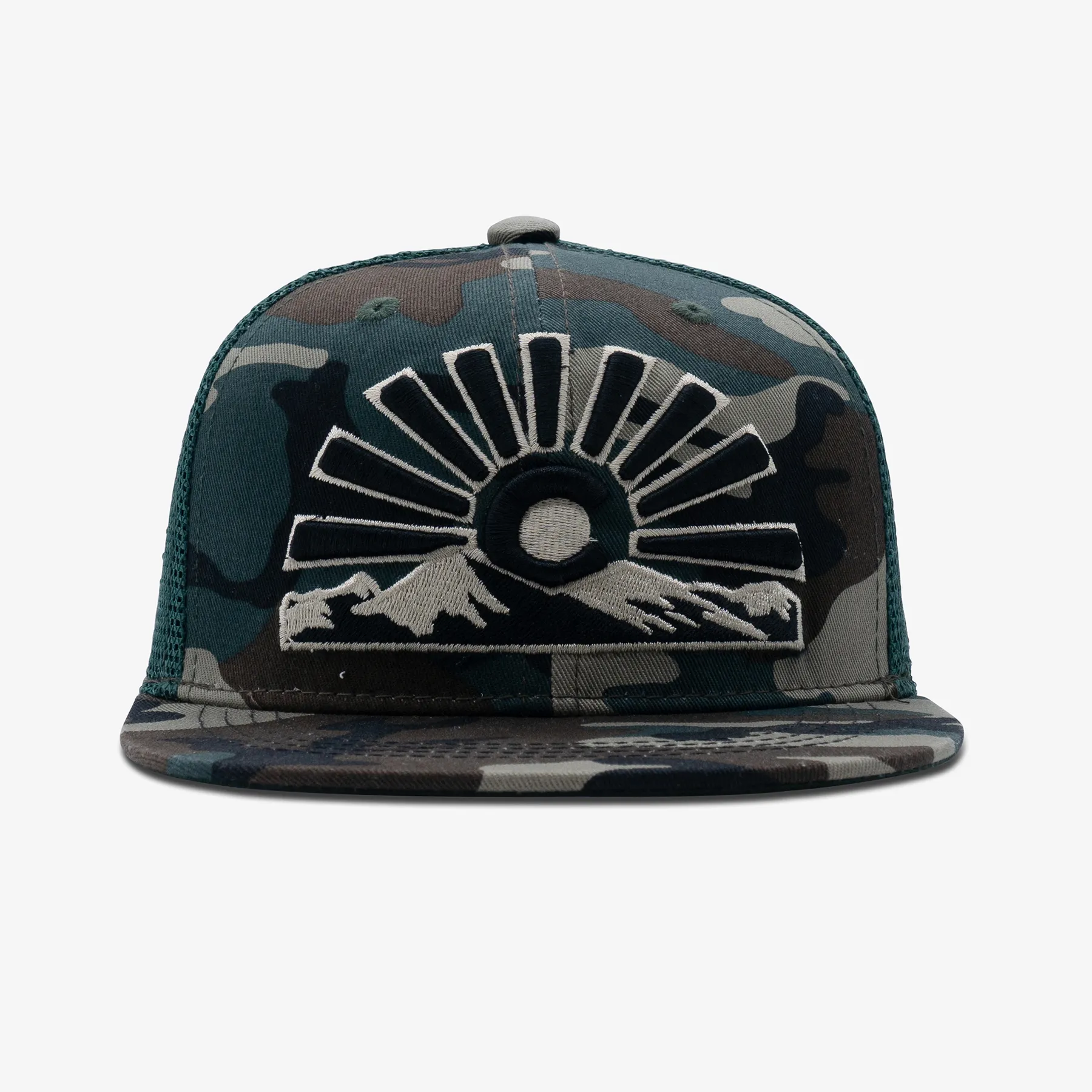 Kids Colorado Sunset Flatbill Snapback Hat