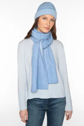 Kinross Cashmere Plaited Rib Scarf