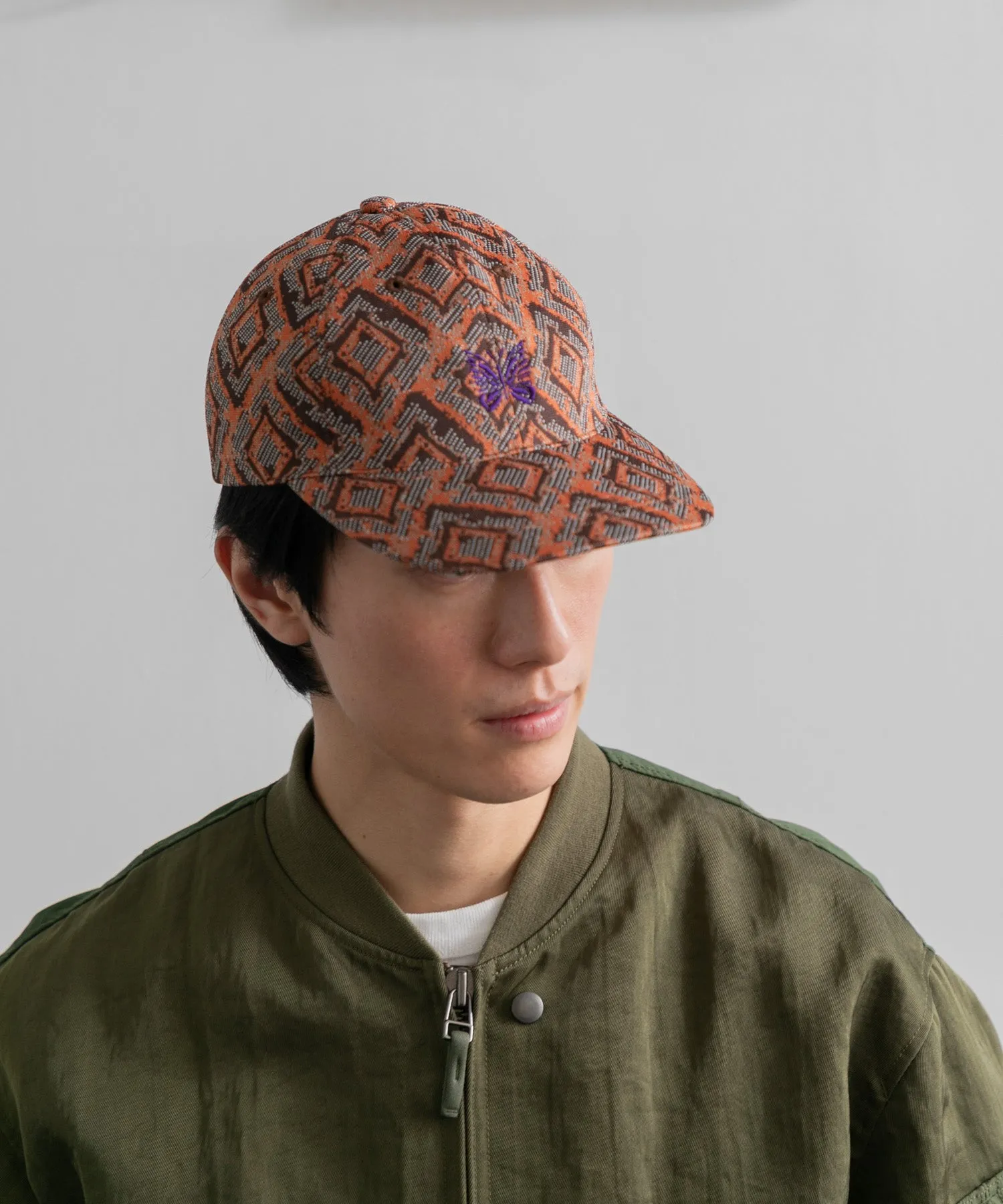 【MEN】NEEDLES Baseball Cap-Poly Jq.