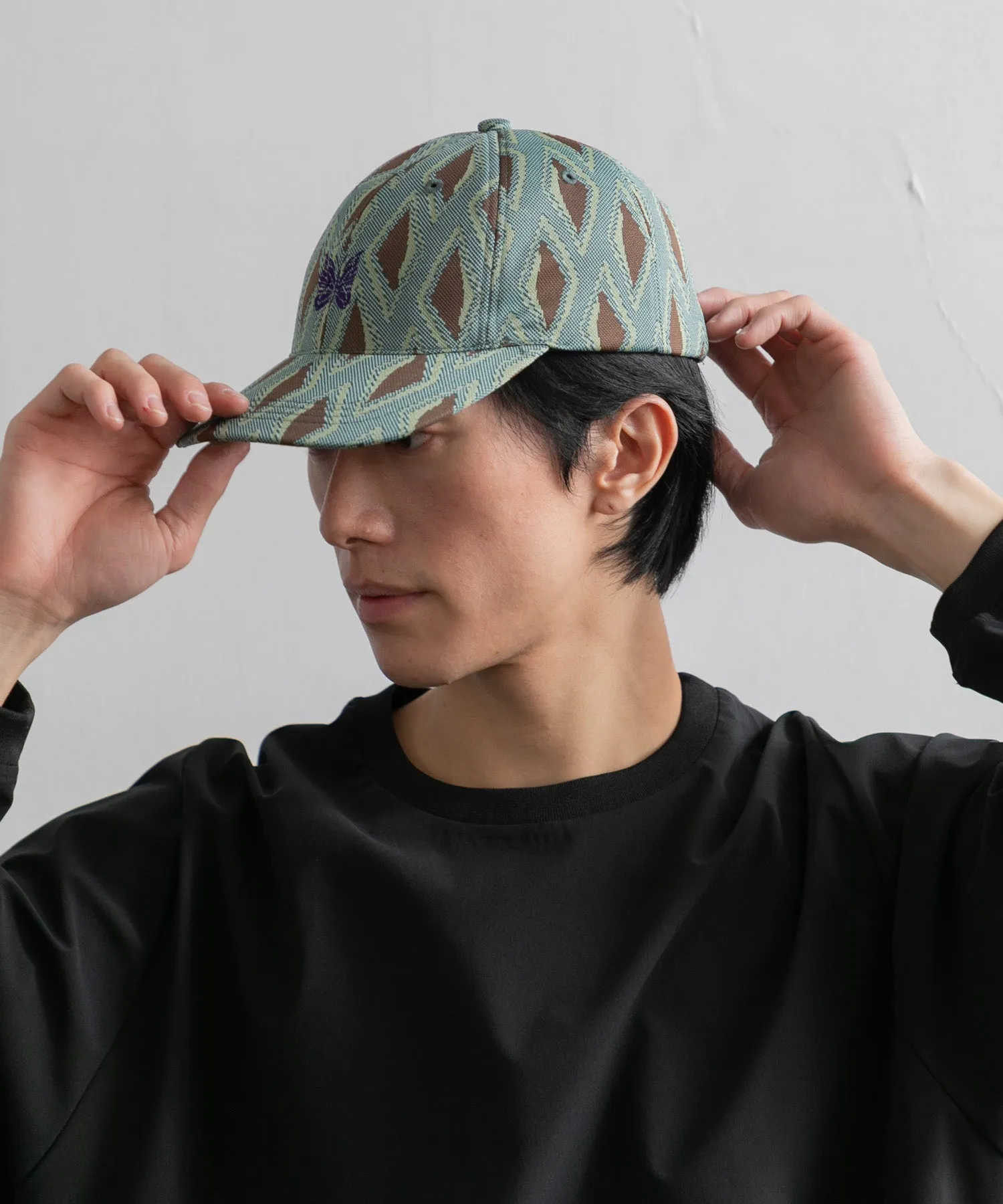 【MEN】NEEDLES Baseball Cap-Poly Jq.