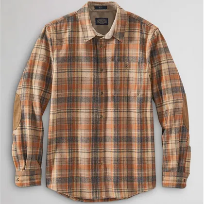 Men's Pendleton | Plaid Trail Shirt | Brown Copper Gold