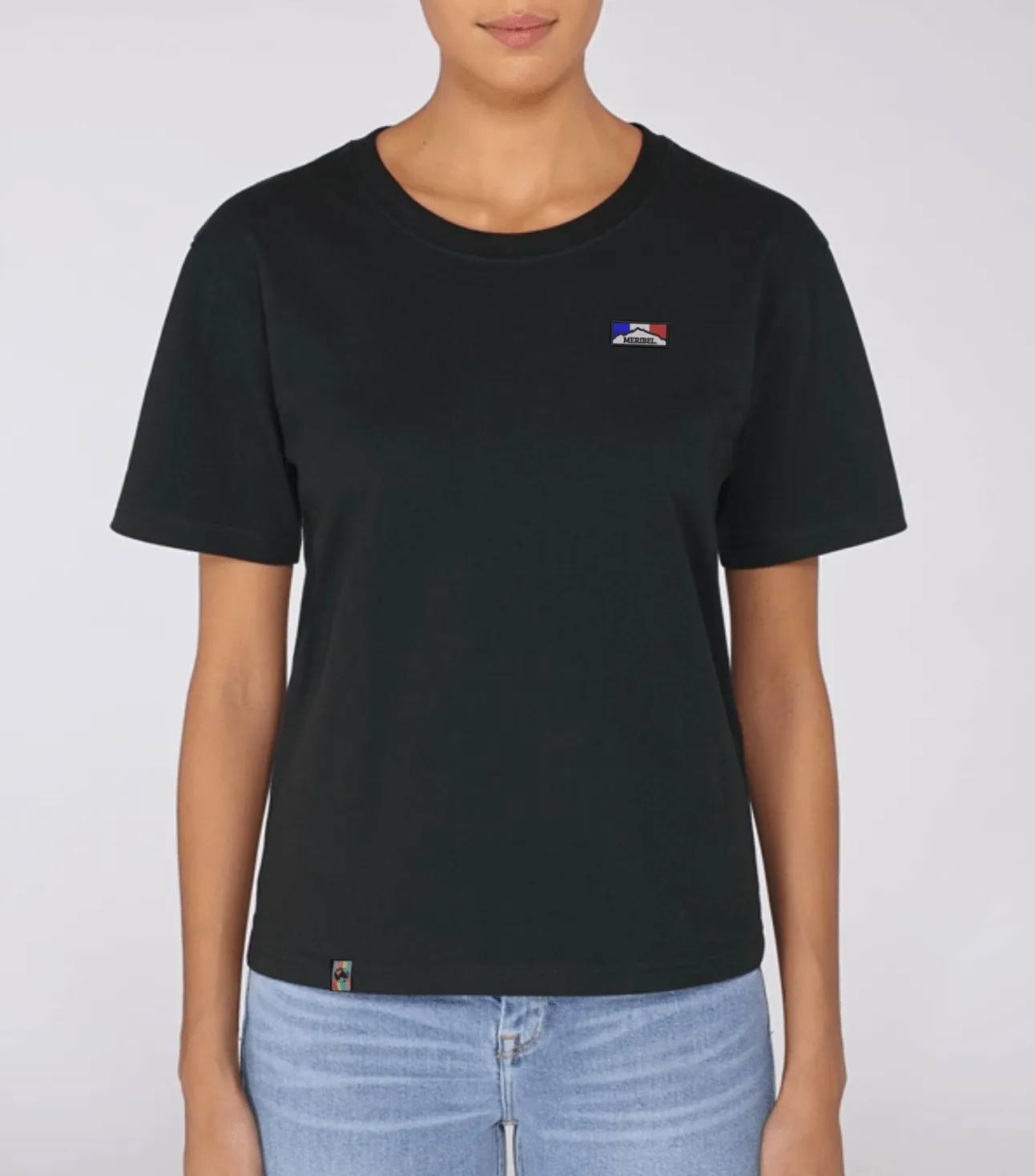 Meribel T-Shirt | Women's Boxy Fit | 100% Organic Cotton.