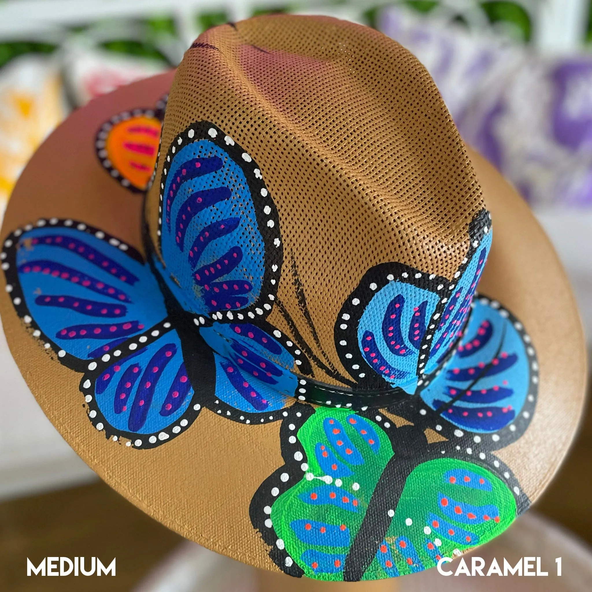 Mexican Hand Painted Sun Hat