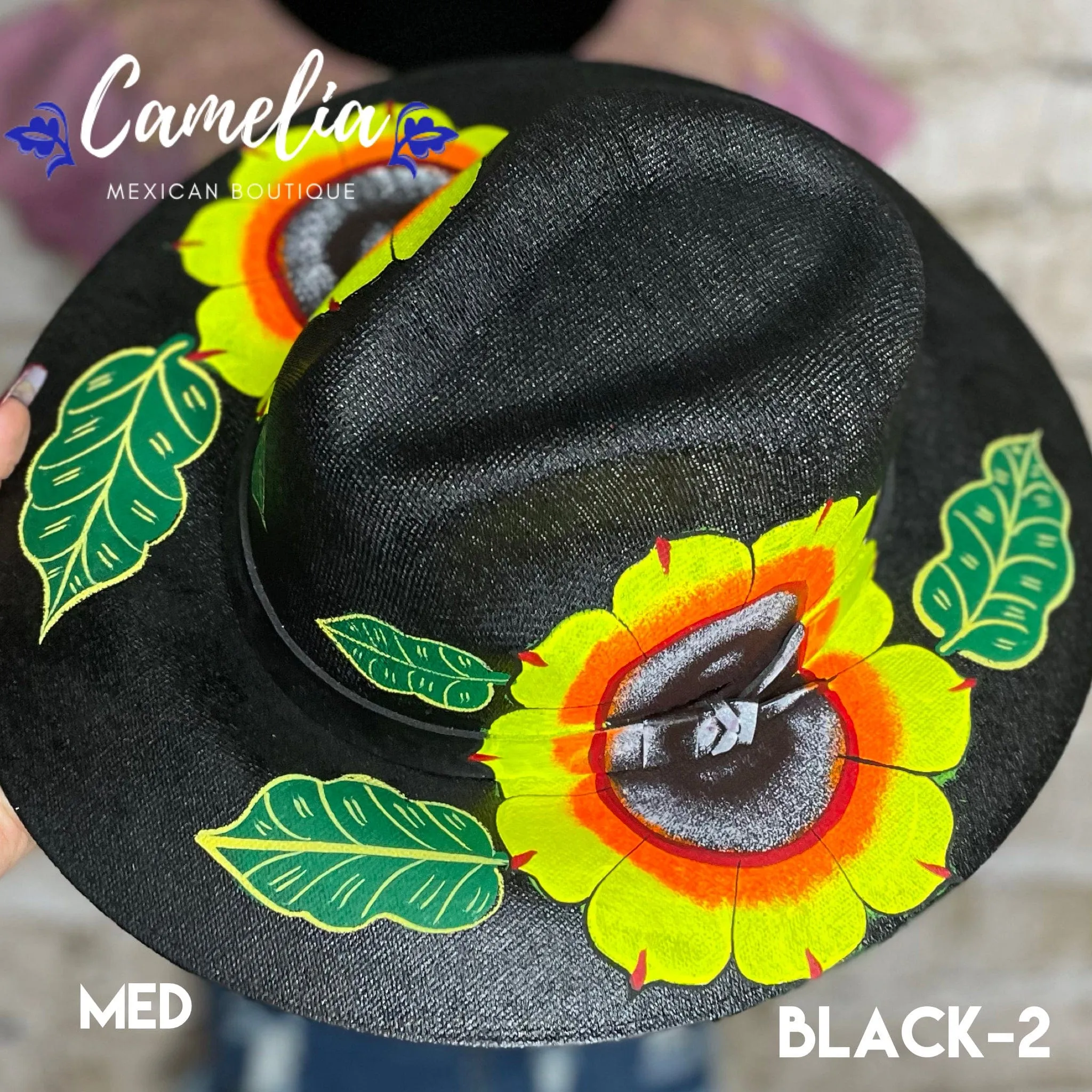 Mexican Hand Painted Sun Hat