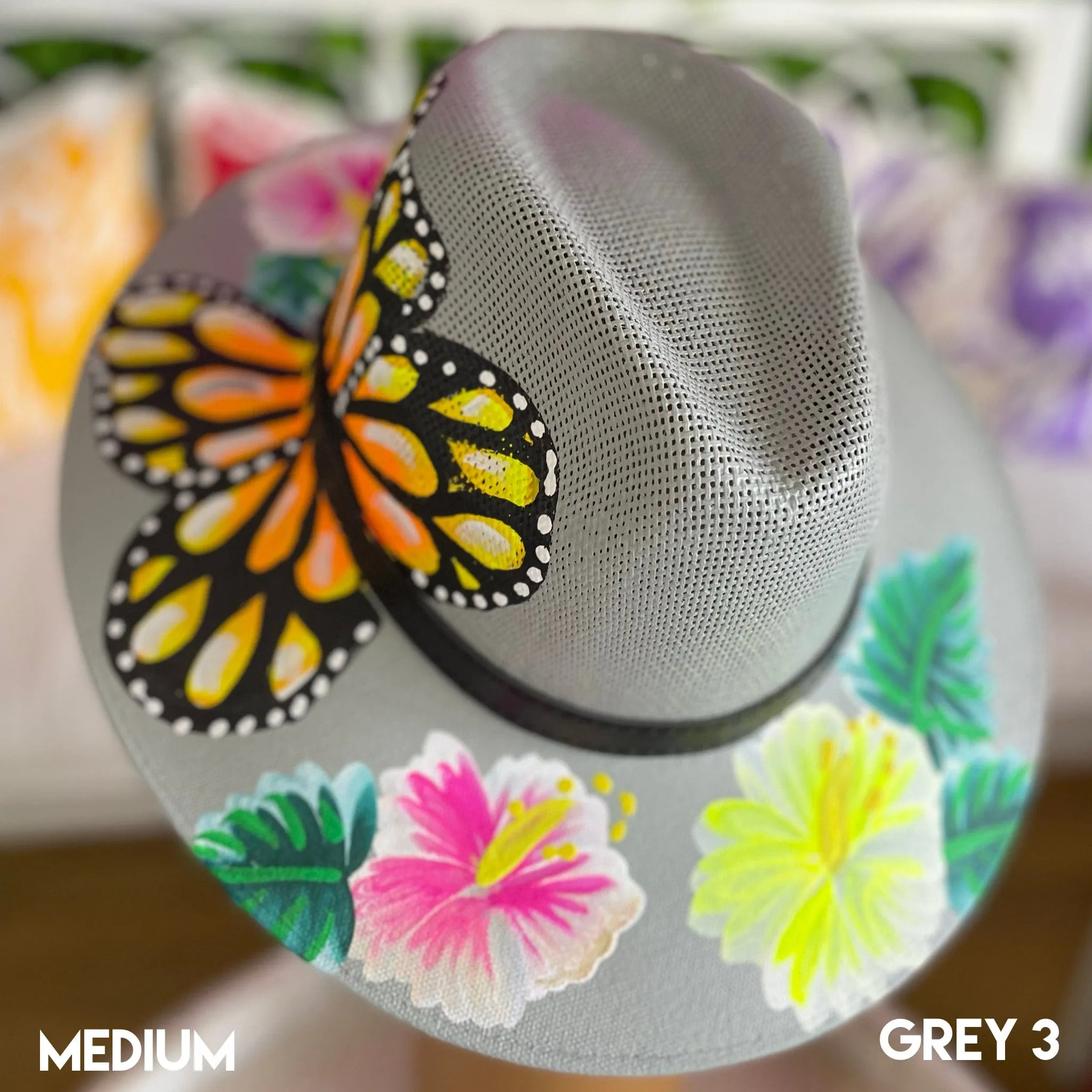 Mexican Hand Painted Sun Hat